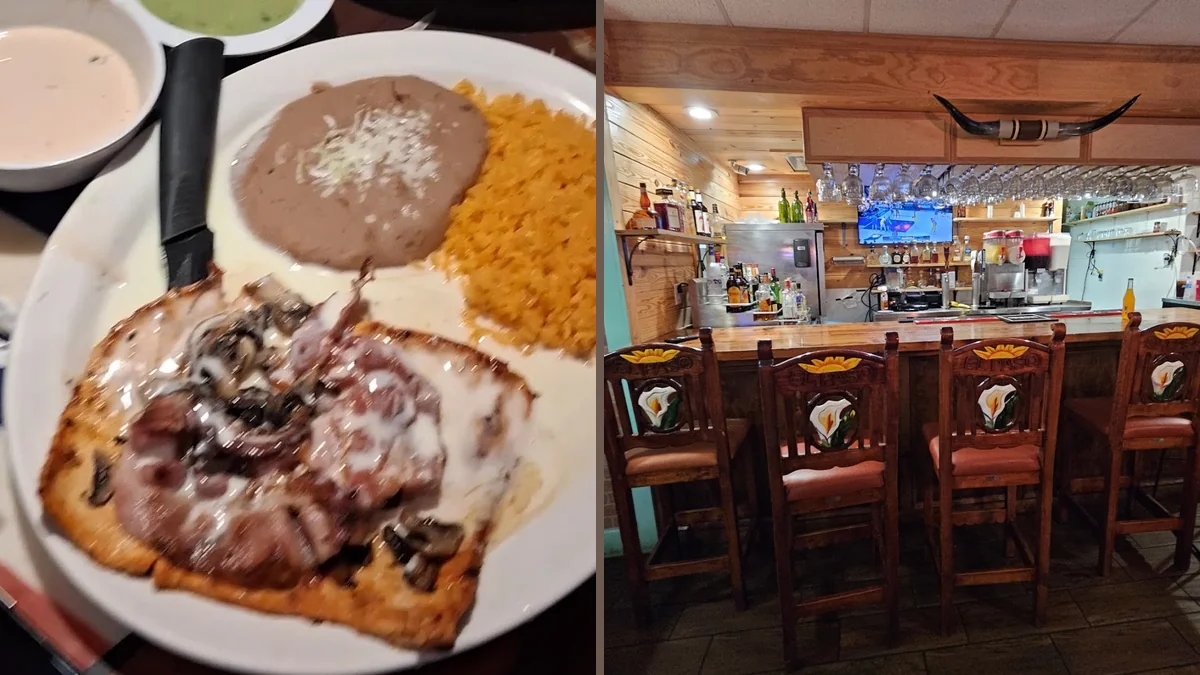 Fresh tacos and fajitas served on warm plates.